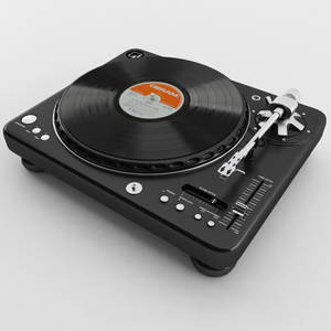 Turntable 3d Model