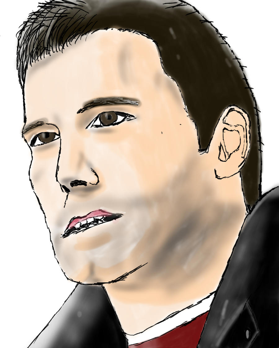 Ben Affleck - Freehand Sketch Practice #4