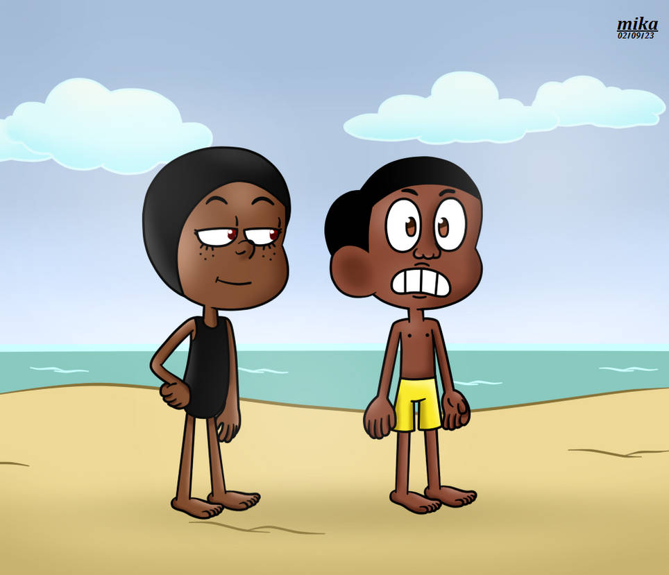 Maya Craig (commission) Maya And Craig On The Beach by lulu105623 on DeviantArt