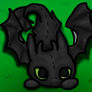 Toothless - trying out my new tablet