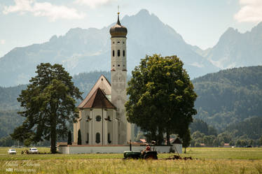 Church in Bavarian Alps