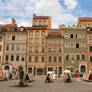 Old city center on Warsaw