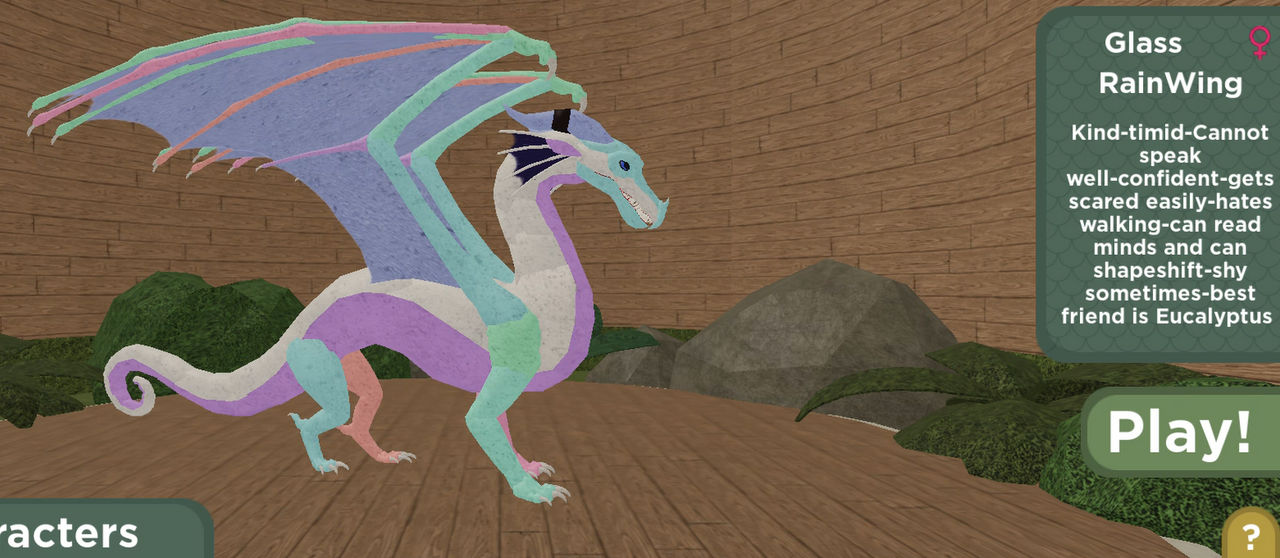 Rainwing Ruff Glass the Rainwing by OkiraYoshi on DeviantArt