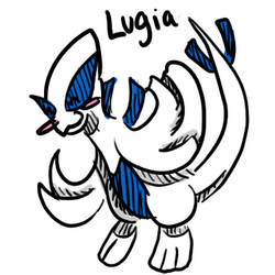 Lugia Scribble