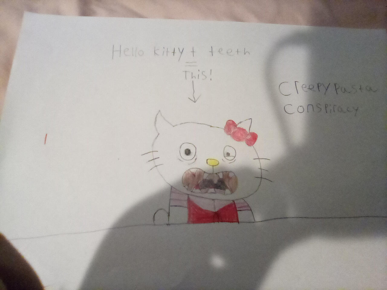 Evil Hello Evil hello kitty by angalvarfluff on DeviantArt