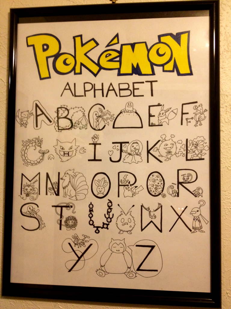 Pokemon Alphabet