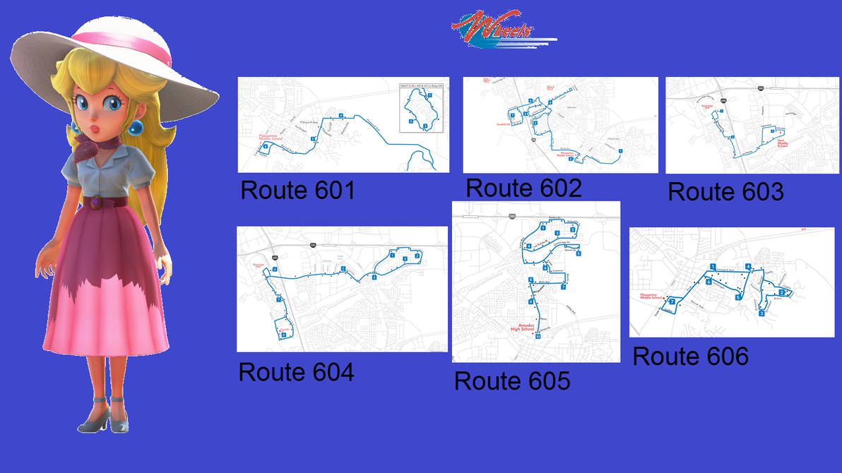 Cat Ride Map CAT28.4.6. WHEELS(Route Maps Set 5) by PeachLover2019 on DeviantArt