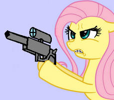 when fluttershy gets angry