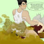 Bolin and Iroh's training (gasplosion)