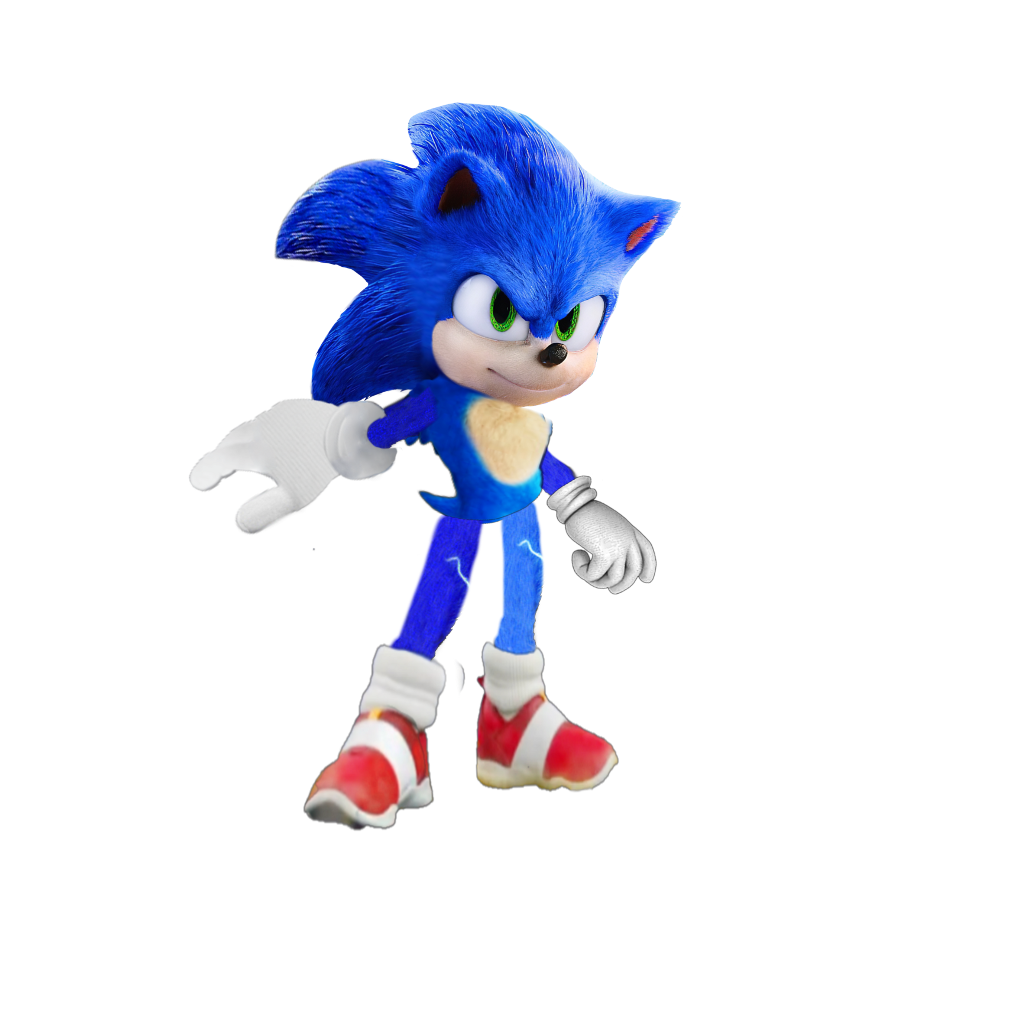 Sonic the Hedgehog (2020 Movie Render) by Krrwby on DeviantArt