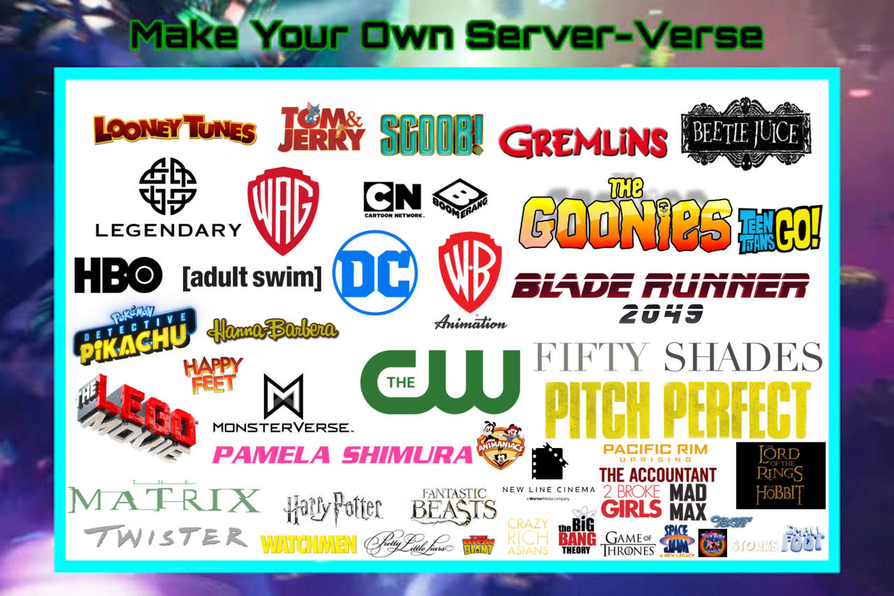 Server-Verse: Warner Bros. (WB) edition by SpongeBobfan2010 on DeviantArt