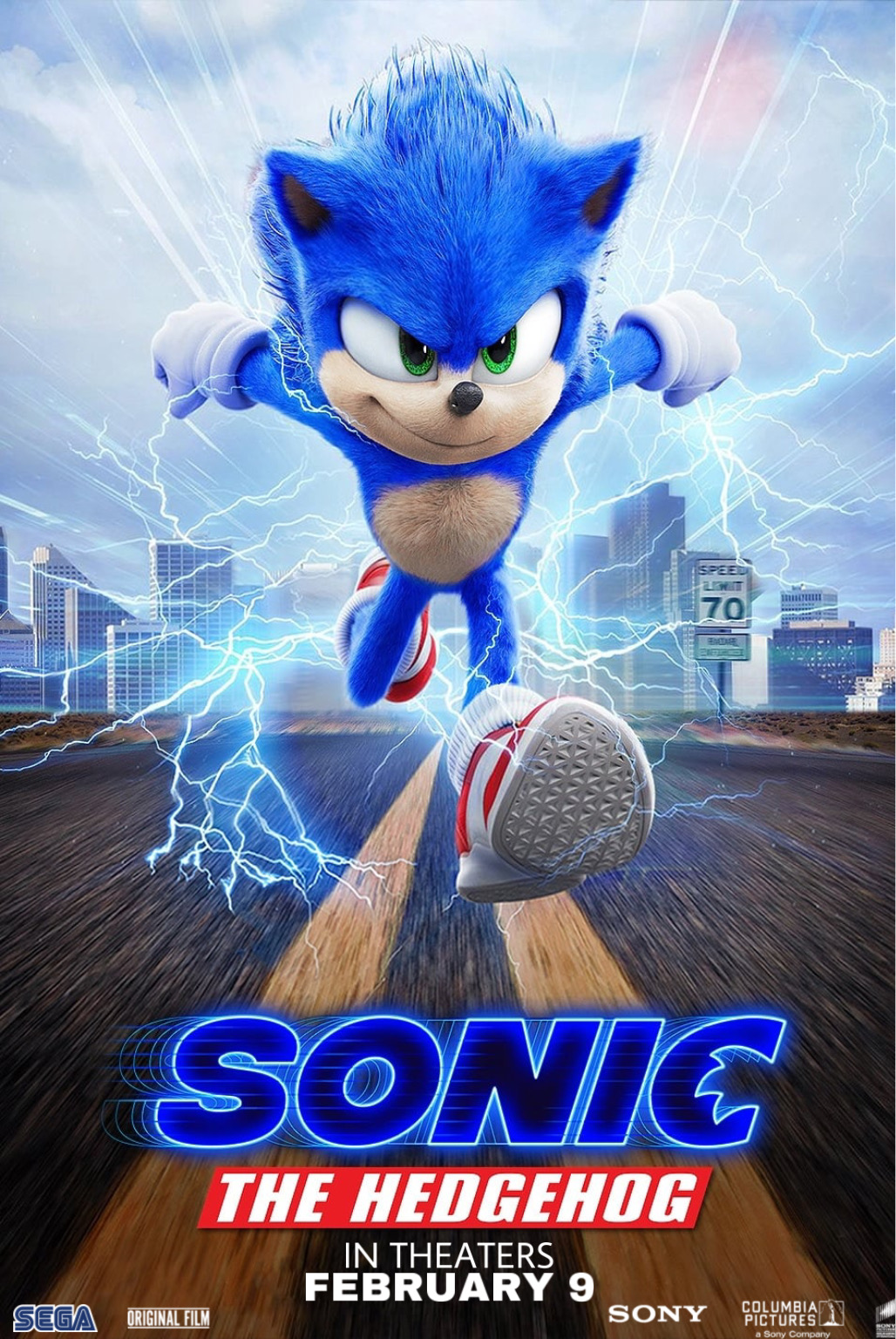 Sonic the Hedgehog Movie - Poster by RealSonicSpeed on DeviantArt