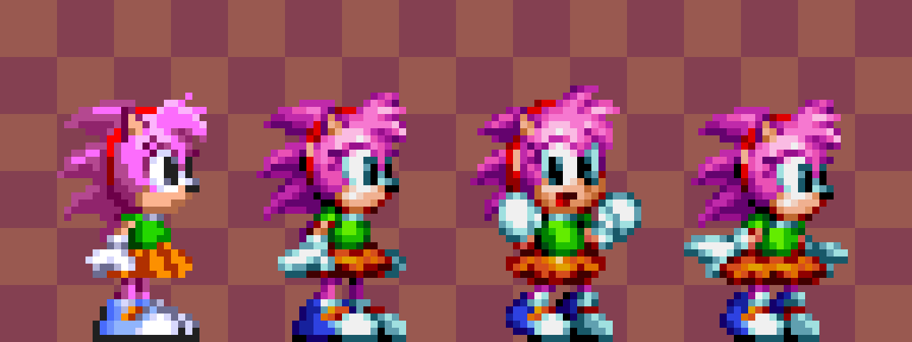 Amy Rose - Sonic Origins: Mania-fied by ManiaMadnez on DeviantArt
