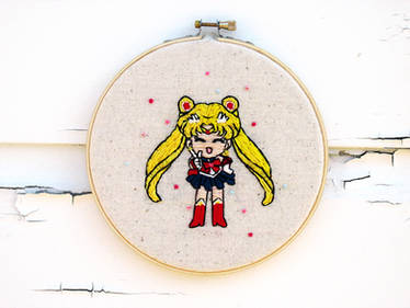 Sailor Moon Senshi Embroidery