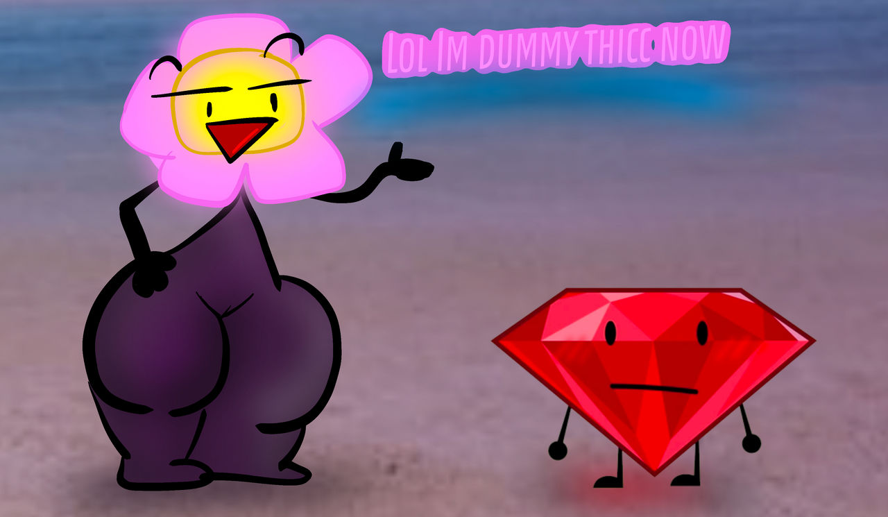 Bfdi Beach Ruby Just a normal day at the Bfdi beach by ScreenComputer on DeviantArt