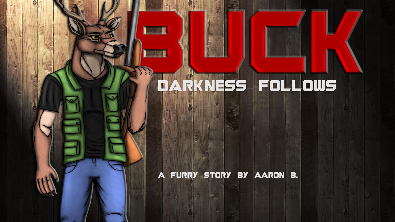 BUCK: DARKNESS FOLLOWS (BOOK COVER)