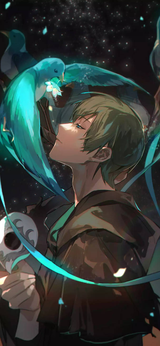 A Man With A Blue Bird Unknown Anime Series By Sterlinggray2 On a-man-with-a-blue-bird-unknown-anime-series-by-sterlinggray2-on