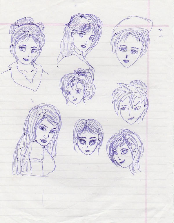 Deviantart Model Faces Various girl faces by akasharma19942 on DeviantArt