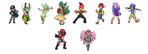 All Hoenn Trainers by BrendanBass on DeviantArt