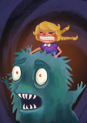 The Little Girl and the Monster