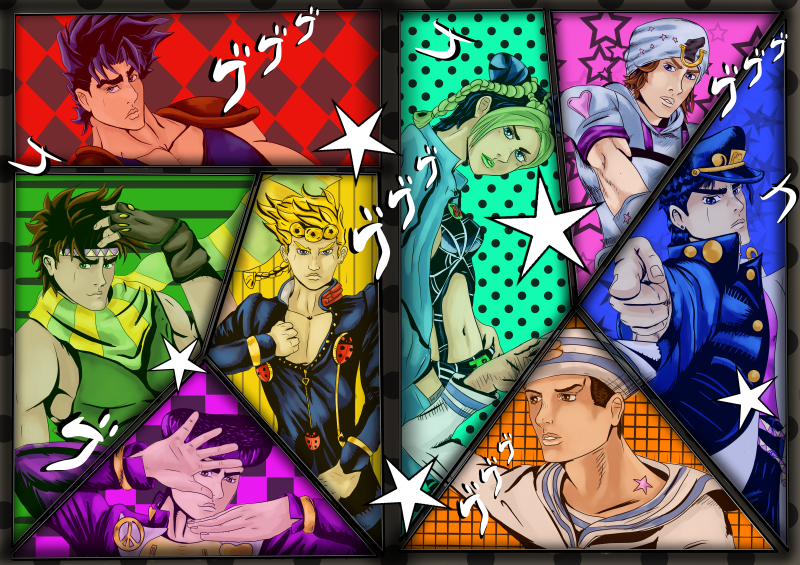 The Joestars By Jorgesito On Deviantart The Joestars By Jorgesito On Deviantart
