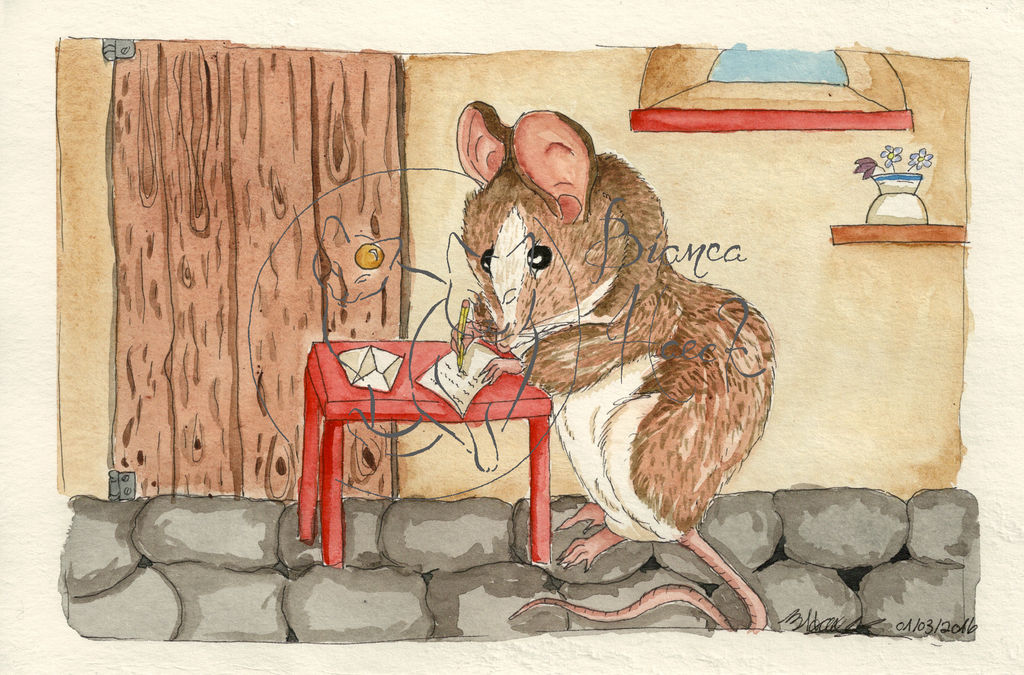 Mouse Writing a Letter by Majestic922 on DeviantArt