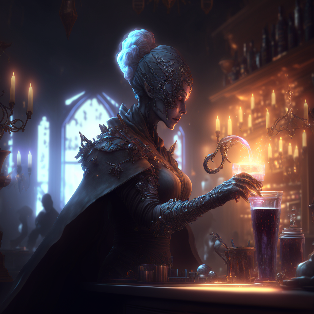 Hel Deviantart Bartender Hel by Buddhablo on DeviantArt
