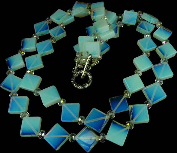 Geometric Opalite Necklace