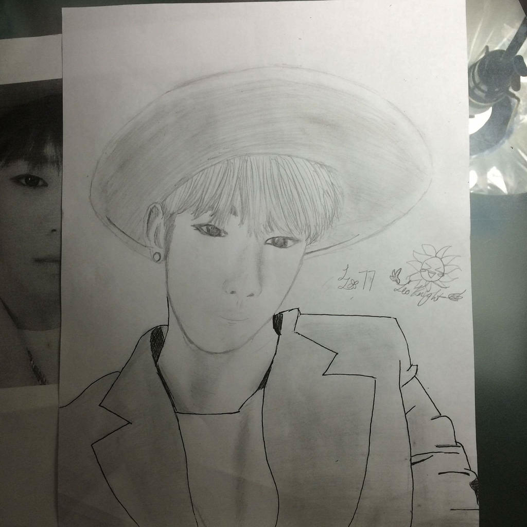 Daehyun from B.A.P sketch