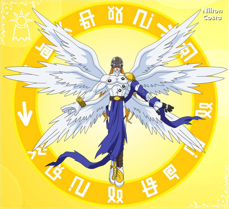 Angemon by zeniltonjrart on DeviantArt