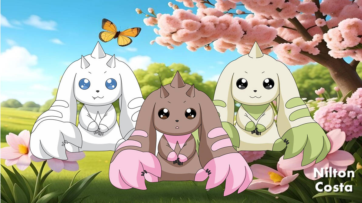 Cute Bunnies by zeniltonjrart on DeviantArt