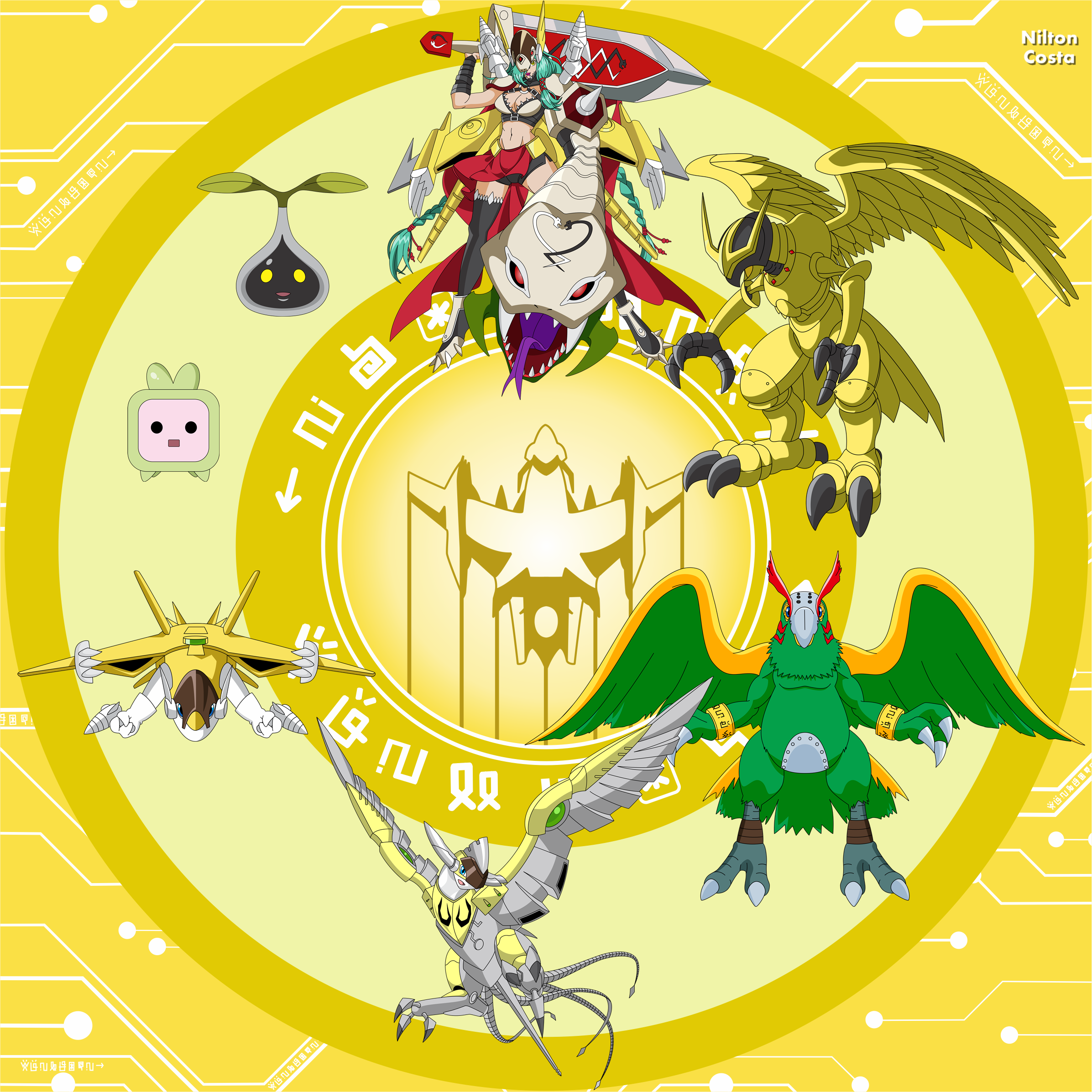 Sparrowmon Evolution By Zeniltonjrart On DeviantArt sparrowmon-evolution-by-zeniltonjrart-on-deviantart