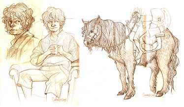 Hobbit sketches 2