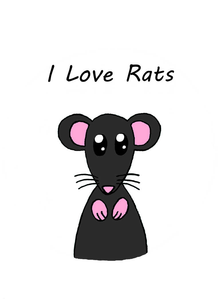 I Love Rats by redlilbunny on DeviantArt