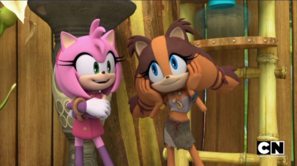 Sonic and Sticks (sonic boom) by Sonamy115 on DeviantArt