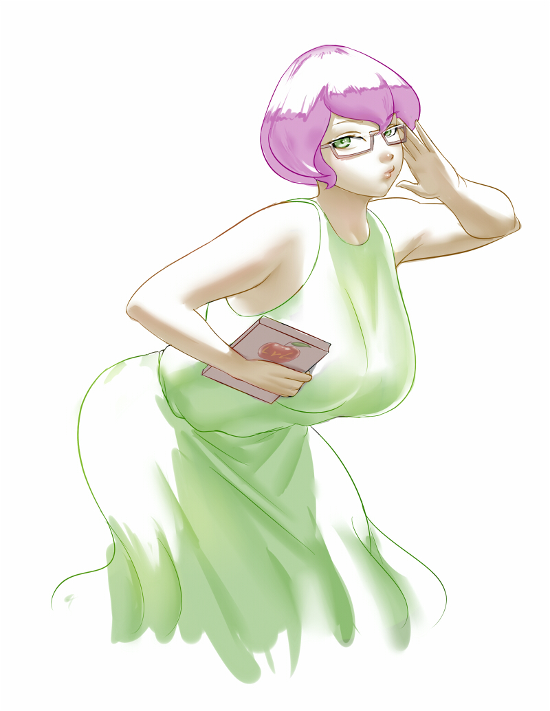 Sketch 104 - Cecilia in normal clothes