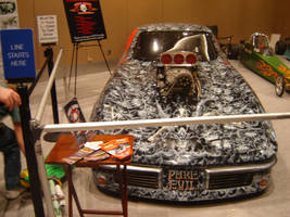 Custom Drag racer car