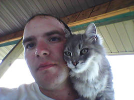 Me and Neighbors cat Daisy