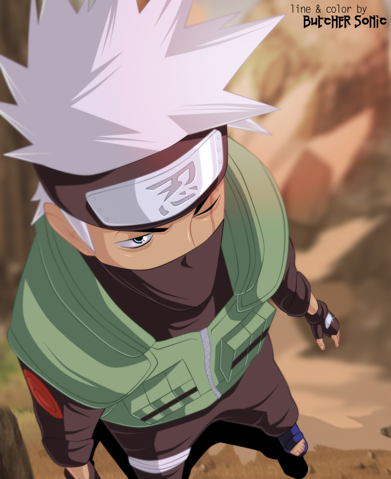 Naruto 597 p12 Kakashi