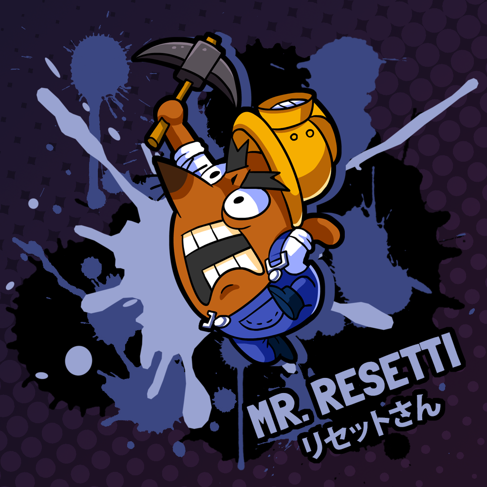 Mr. Resetti SMASH 150 - 117 - MR. RESETTI by professorfandango on DeviantArt