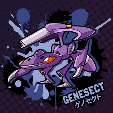 Genesect ex by connorm1 on DeviantArt