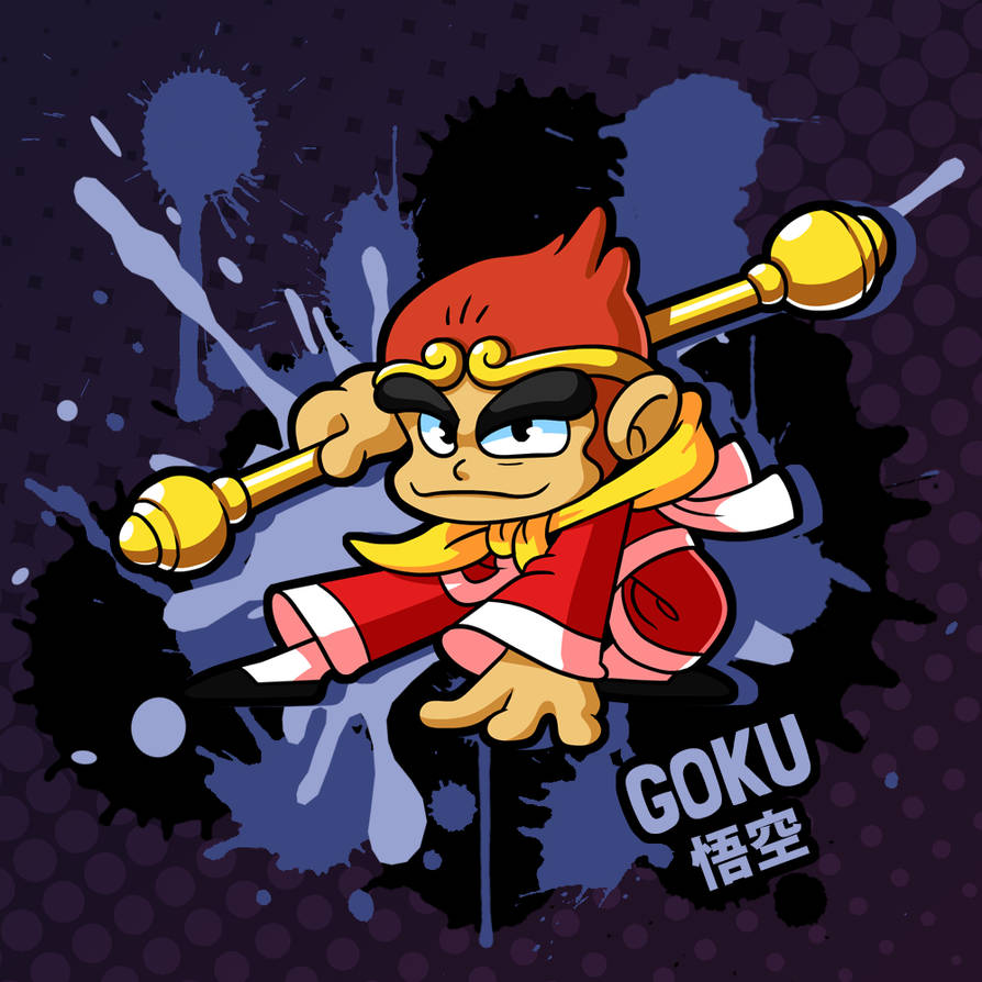 SMASH 150 - 169 - GOKU by professorfandango