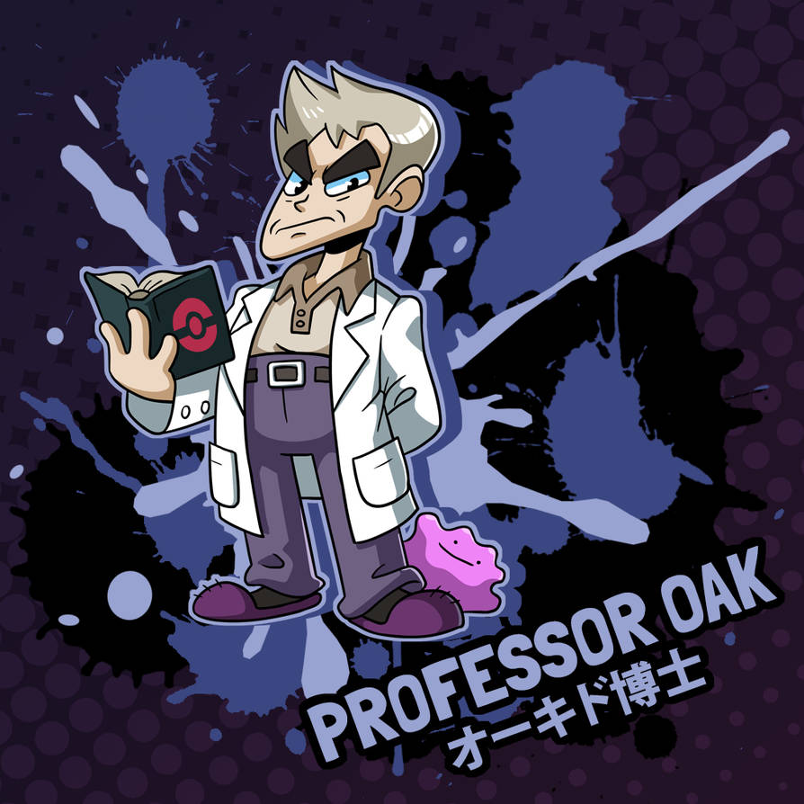 SMASH 150 - 185 - PROFESSOR OAK by professorfandango on DeviantArt