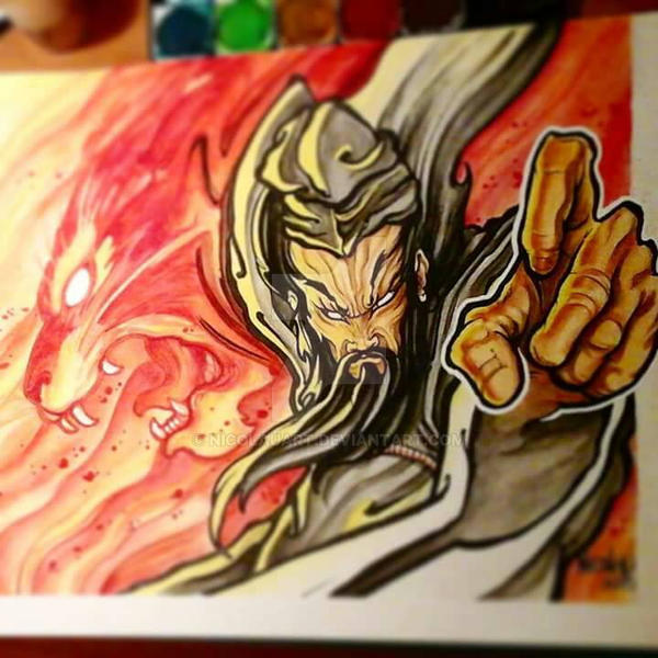 Shoki by NicolauArt on DeviantArt