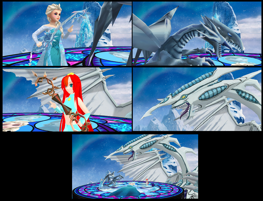 MMD Elsa VS Bloom