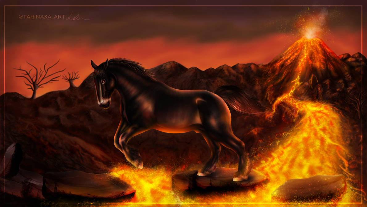 Lava Warrior by tarinaxa on DeviantArt