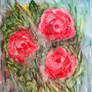 Savauge roses - watercolor