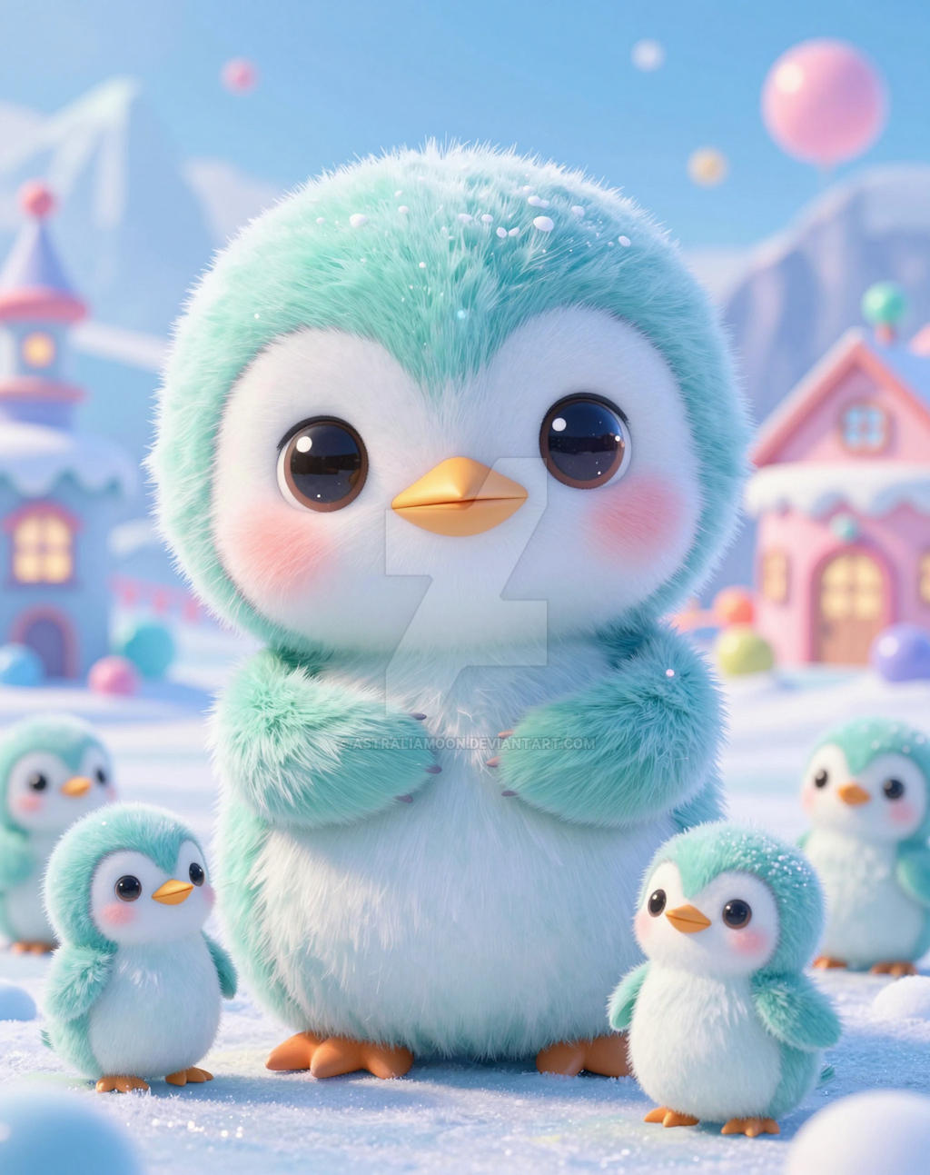 Deviantart. Jpg Penguins by AstraLiaMoon on DeviantArt