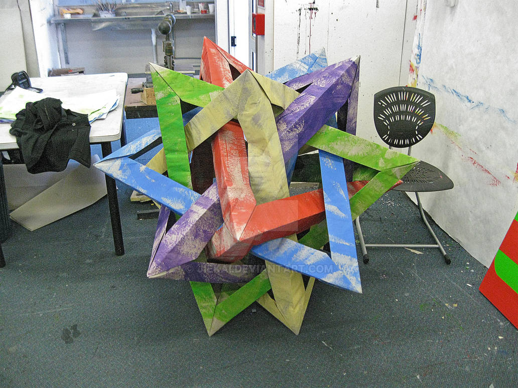 5 Intersecting Tetrahedra