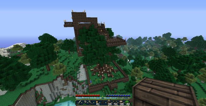 Minecraft Treehouse